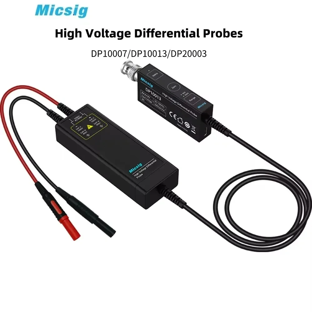 High Voltage Differential Probe 100Mhz 1300V - Micsig 1300V 100MHz Yüksek Voltaj Osiloskopu,