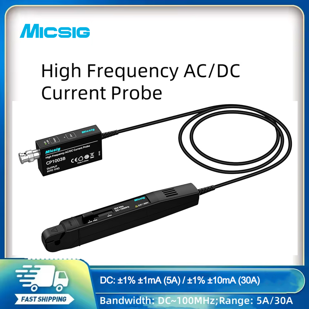Current Probe Ac Dc 50Mhz Oscilloscope - Micsig Yüksek Frekanslı AC/DC Akım Probu
